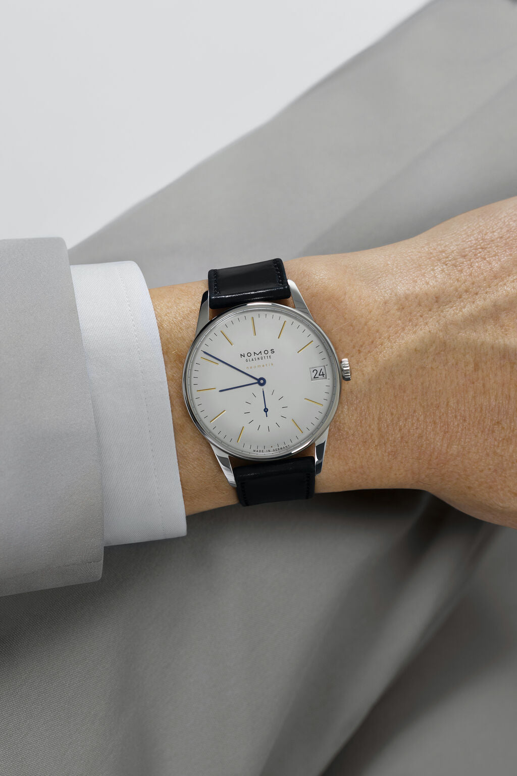 NOMOS ORION NEOMATIK 41 DATE—175 YEARS WATCHMAKING GLASHÜTTE