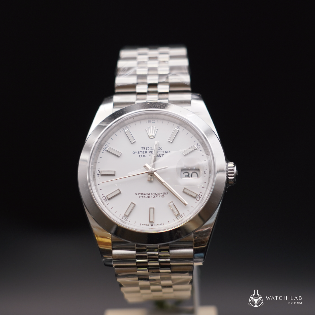 【 大西門鐘錶 】勞力士 126300 白面 Datejust 41 五株錶帶