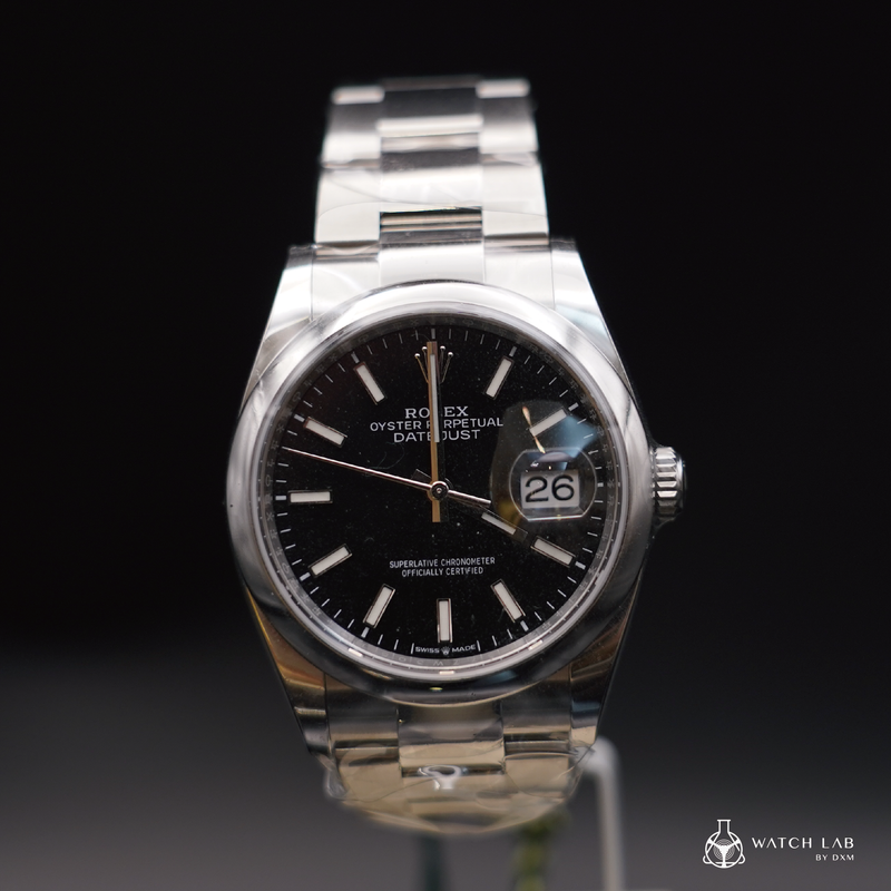 ROLEX 勞力士 ｜126300 DJ 41 黑色三版帶