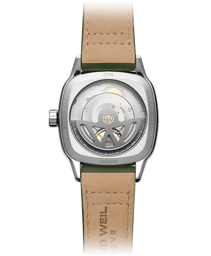 RAYMOND WEIL 蕾蒙威  / 自由騎士系列男士 RW1212  2790-STC-52051 藍色/綠色