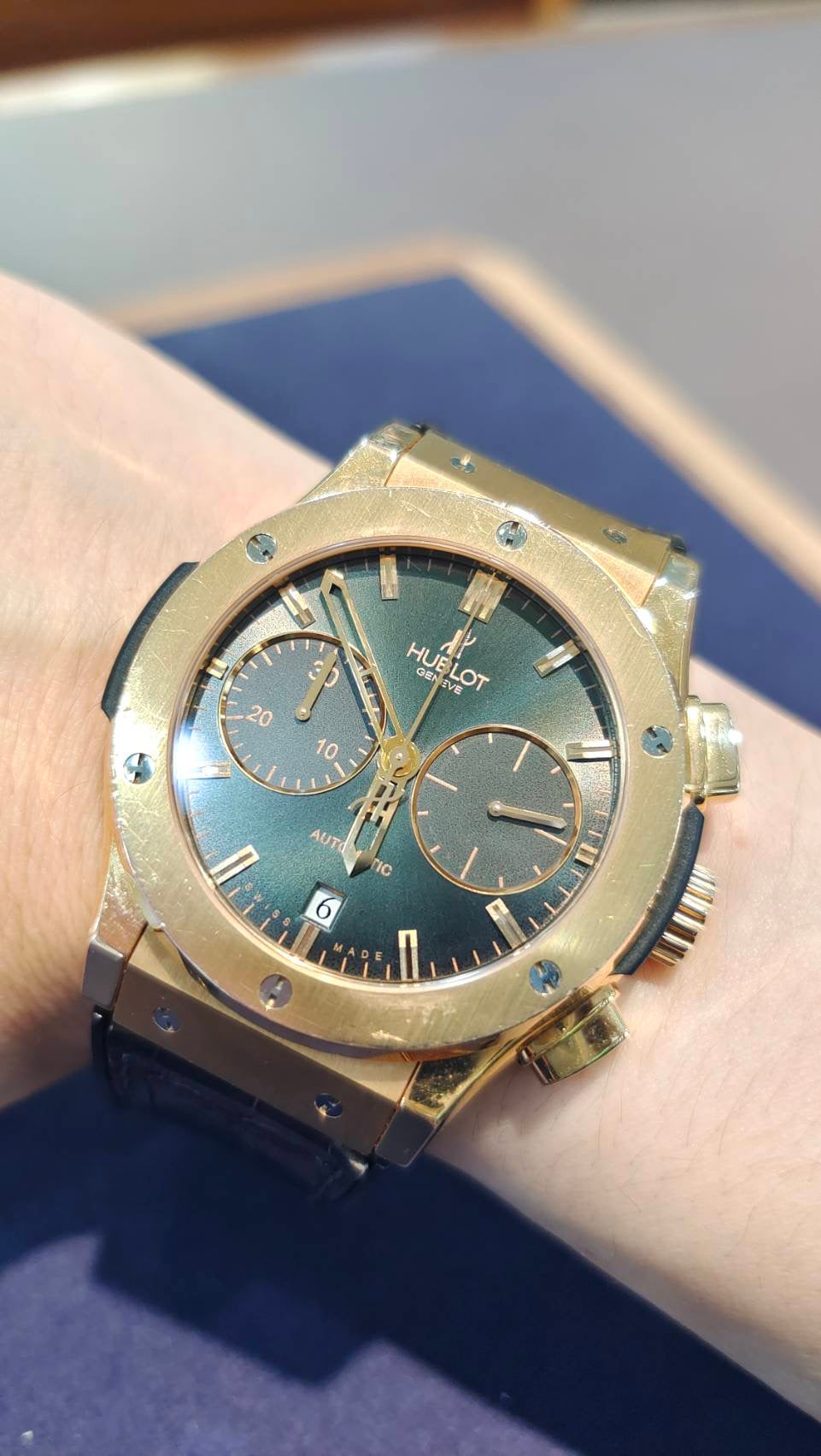 (已售）Hublot  | Classic Fusion Racing Grey Chronograph
