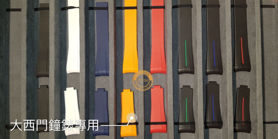 RUBBER B錶帶 |  勞力士ROLEX / 水鬼 陶瓷圈 橡膠錶帶 原廠摺疊扣