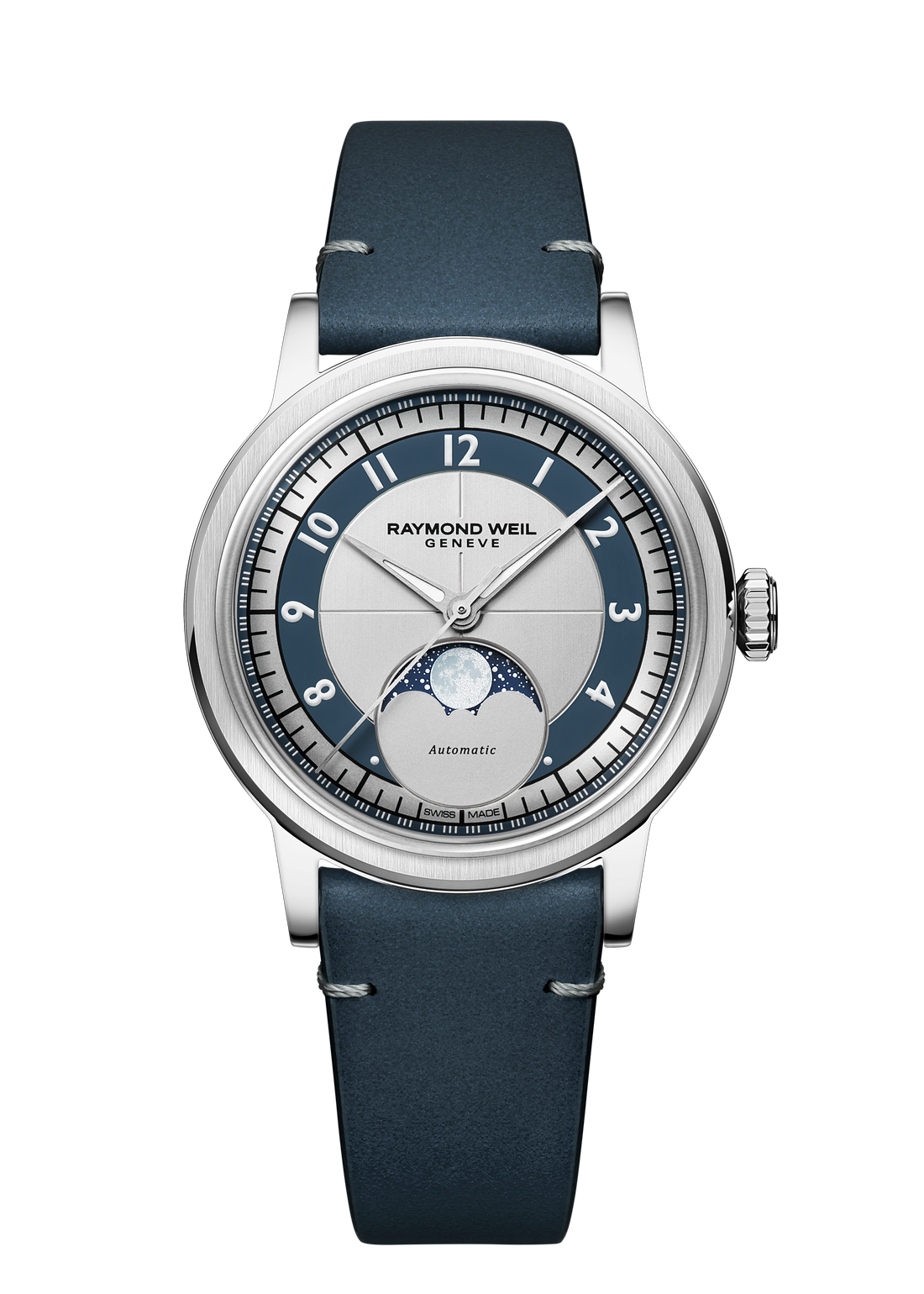 RAYMOND WEIL 蕾蒙威 Millesime Moon Phase HIROTA × ISHIDA 特別版 2145-STC-RIH01