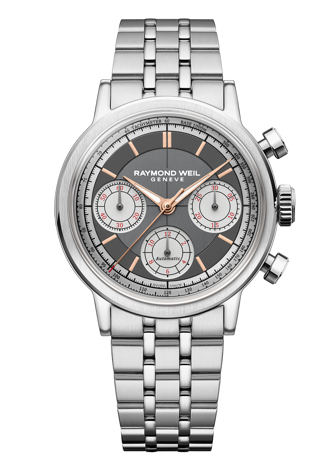 RAYMOND WEIL 蕾蒙威 Millesime 計時碼錶 39mm 7765-ST-60651