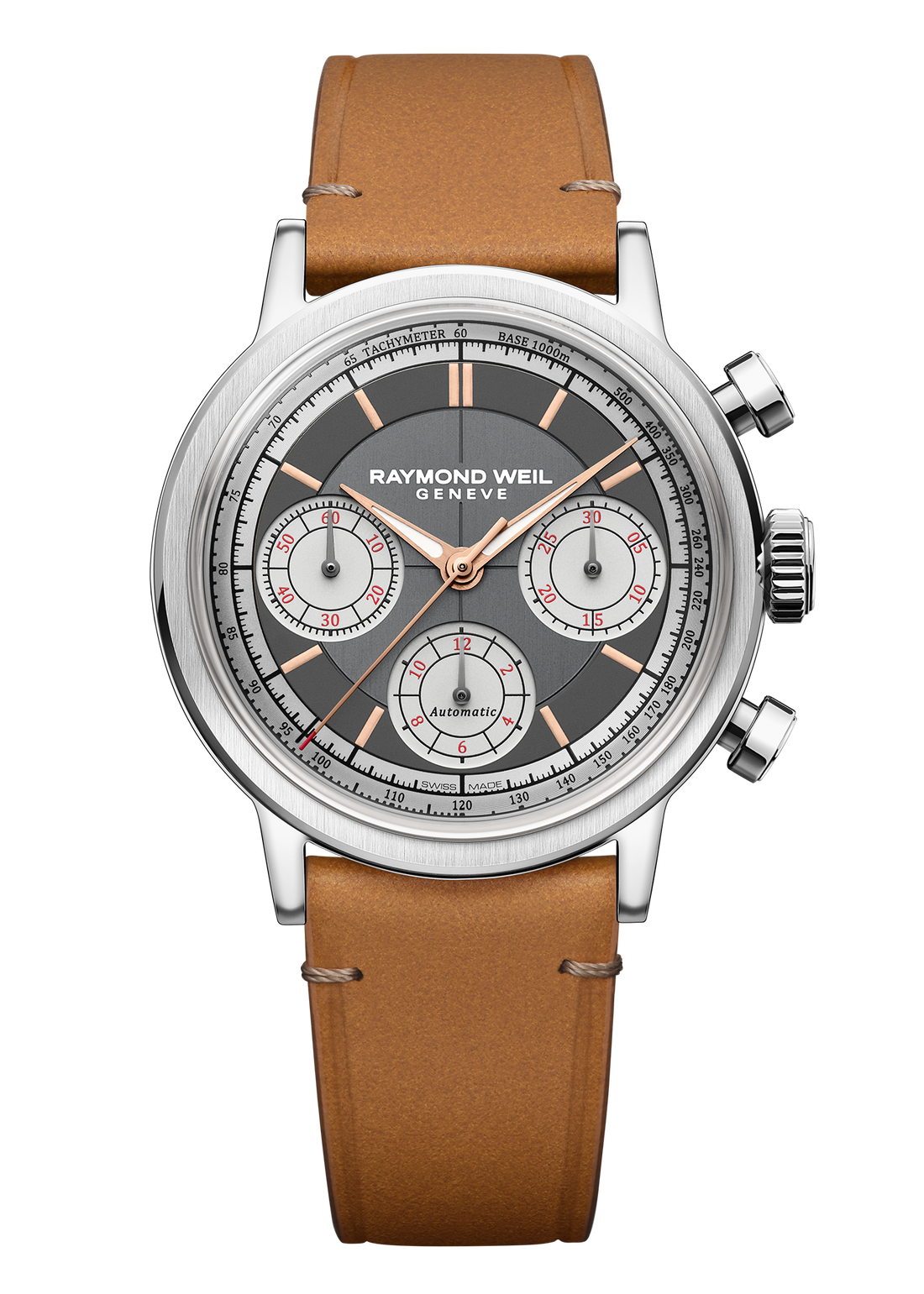 RAYMOND WEIL 蕾蒙威 Millesime 計時碼錶 39mm 7765-STC-60651