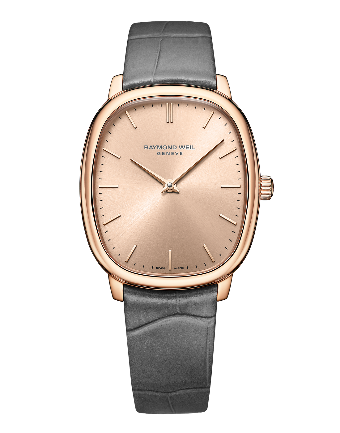 RAYMOND WEIL 蕾蒙威 Toccata Heritage 托卡塔傳承 手上鍊腕錶 玫瑰金銅色面 2280-PC5-80001