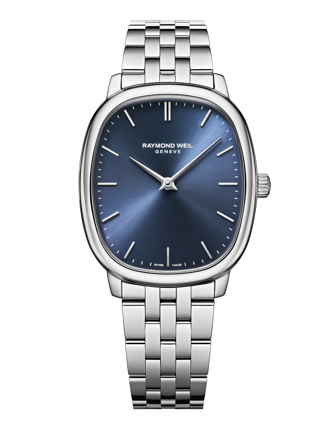 RAYMOND WEIL 蕾蒙威 Toccata Heritage 托卡塔傳承 手上鍊腕錶 藍面鋼帶 2280-ST-50001