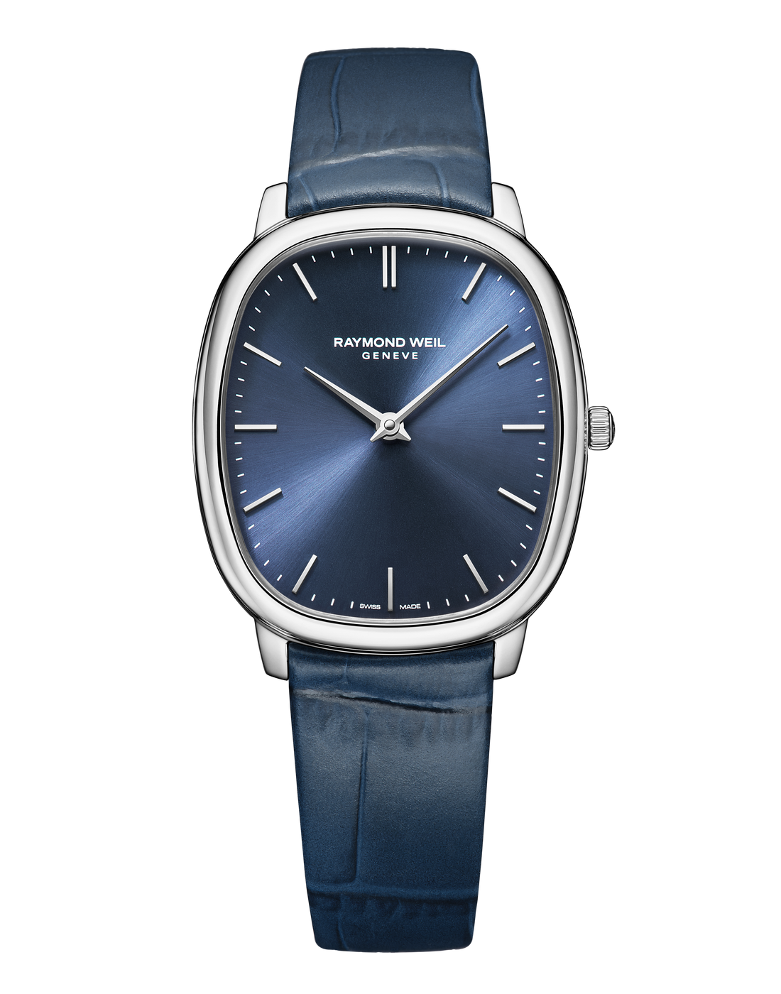 RAYMOND WEIL 蕾蒙威 Toccata Heritage 托卡塔傳承 石英腕錶 藍面皮帶 5280-STC-50001