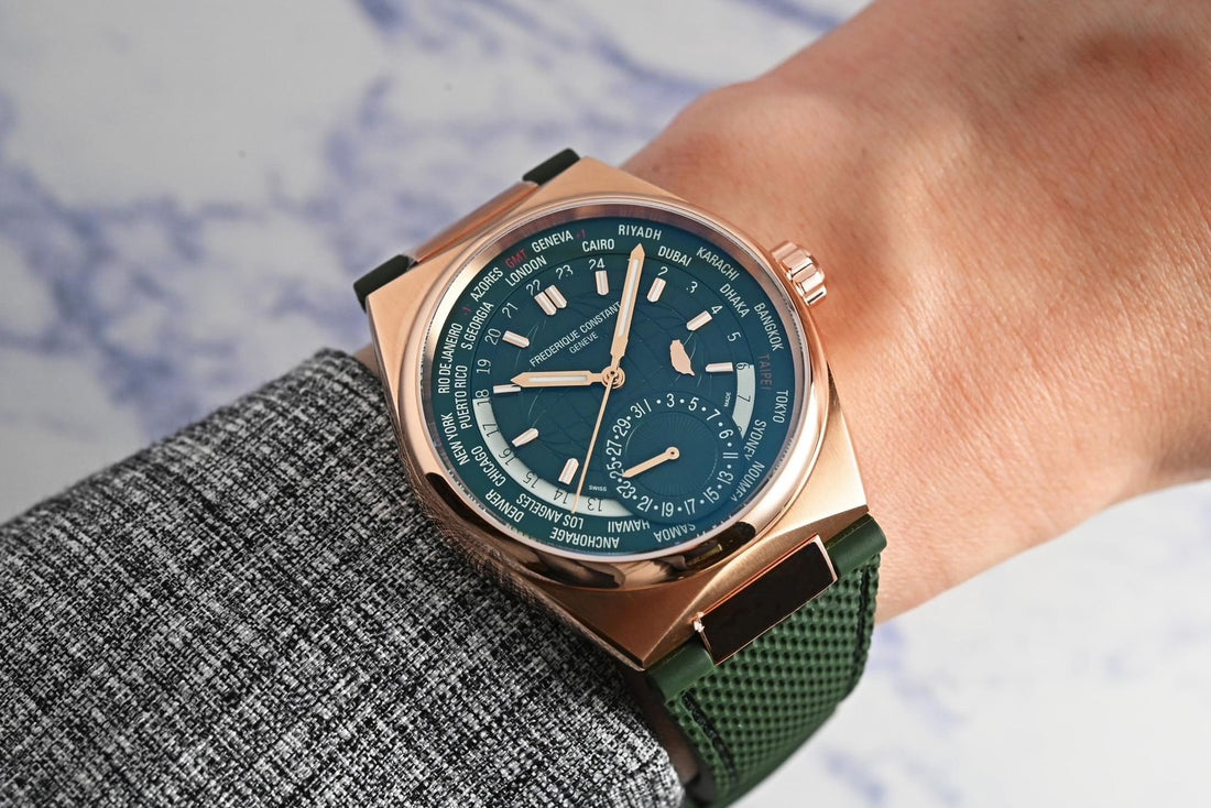 FrederiqueConstant  瑞士康斯登| HighLife 台灣限量版世界時區