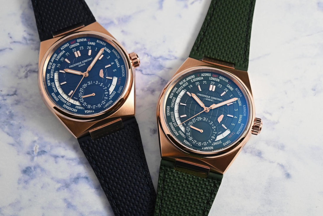FrederiqueConstant  瑞士康斯登| HighLife 台灣限量版世界時區
