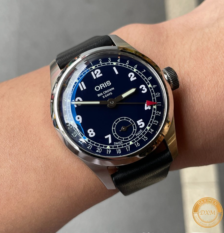 Oris BIG CROWN CALIBRE 403 指針 式日曆錶
