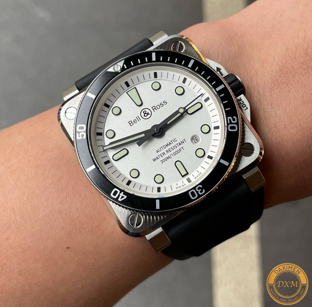 BELL & ROSS柏萊士 | BR 03-92 Diver White