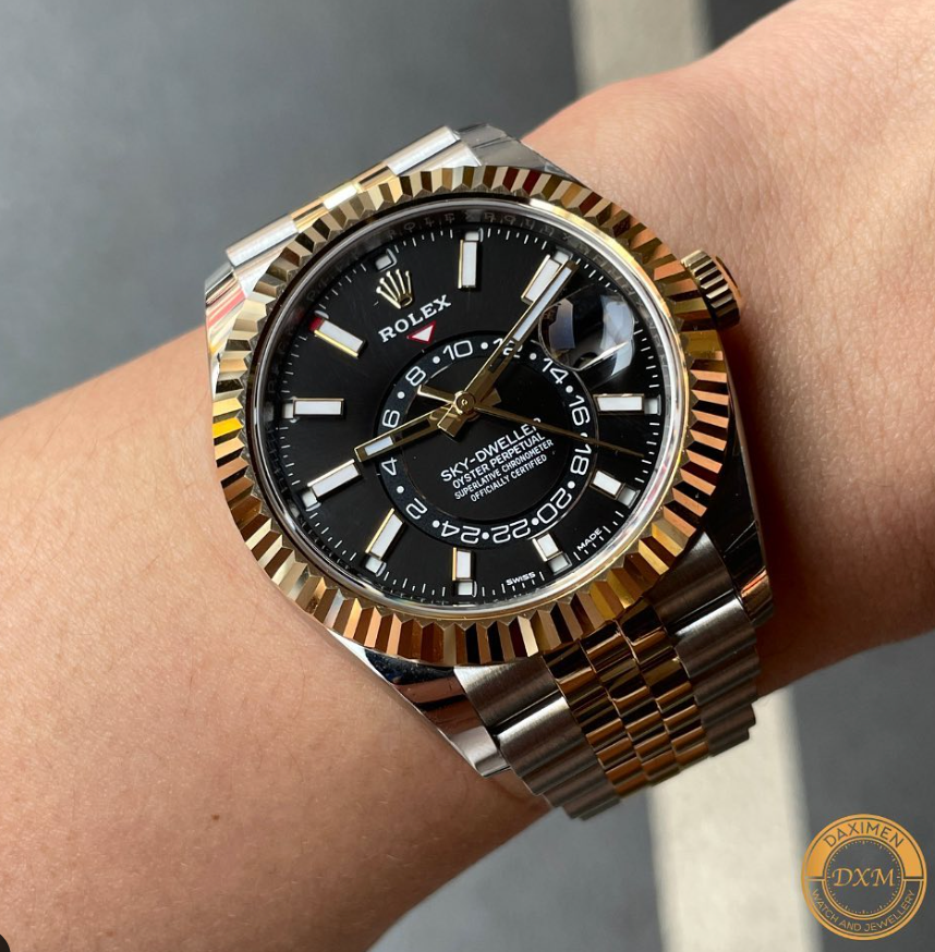 Rolex 勞力士 | 326933 天行者 黑面五株帶
