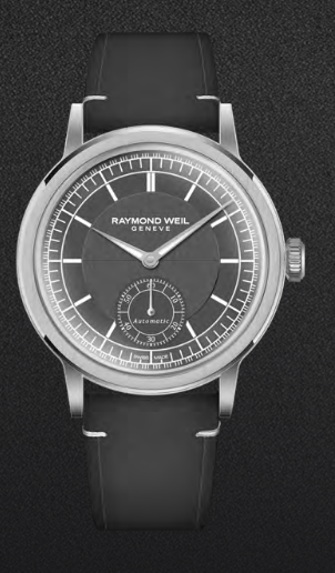 RAYMOND WEIL 蕾蒙威  /Millesime 不鏽鋼男士自動小秒針, 39.5 mm 2930-STC-65001