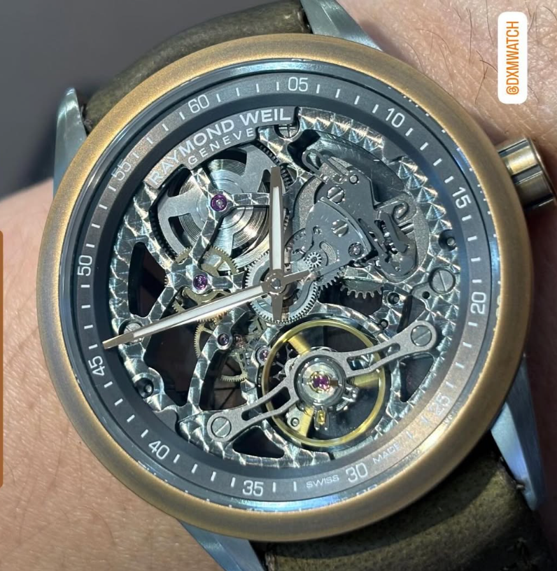 RAYMOND WEIL 蕾蒙威  / 自由騎士 Freelancer 系列 鏤空 2781-ST-52051