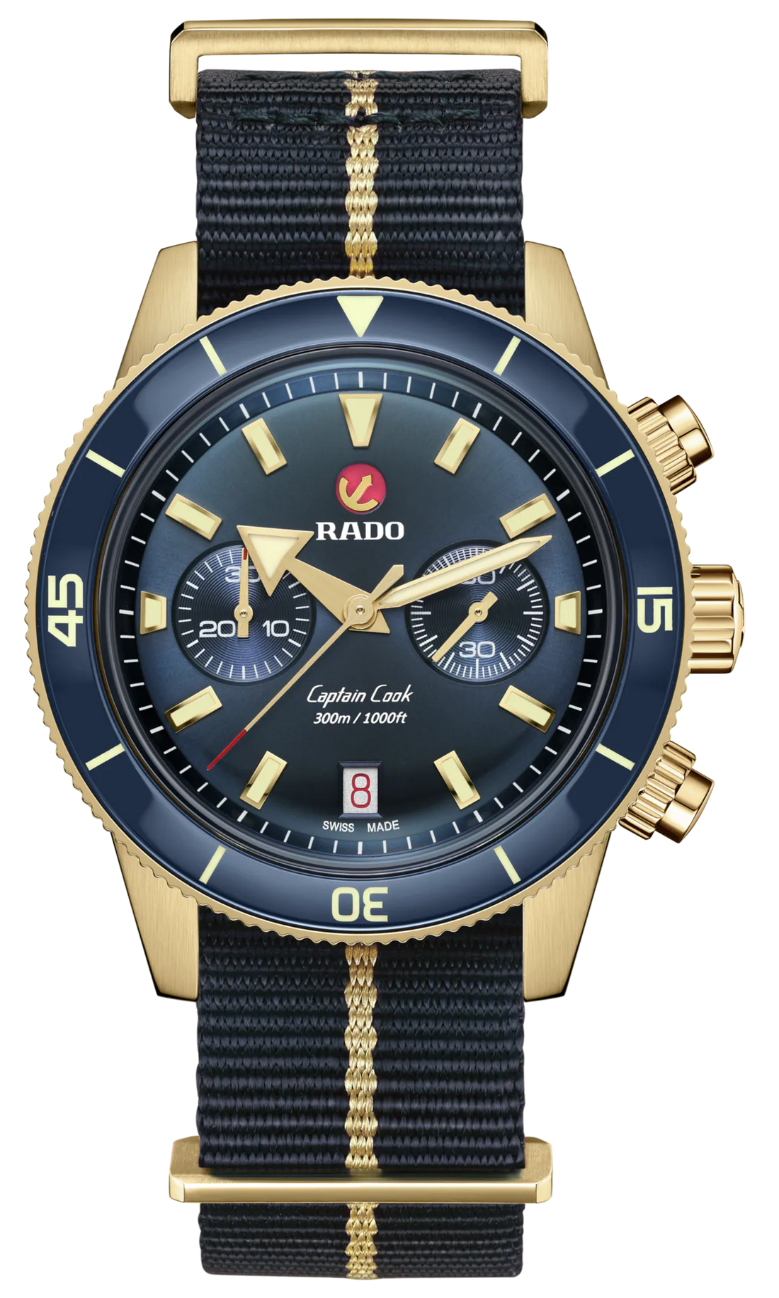 Rado 瑞士雷達錶 | Capital Cook 復刻計時潛水錶  共三款