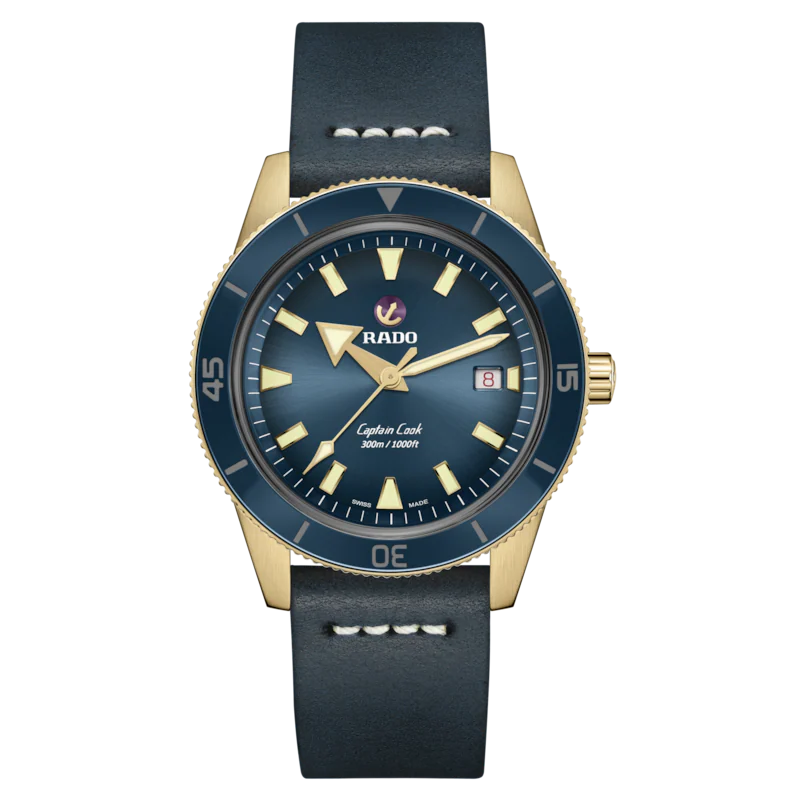 RADO 瑞士雷達錶  | Captain Cook 42mm 自動青銅